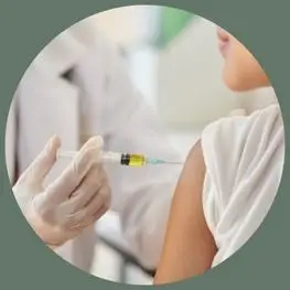Vitamin injection administered as part of a personalized wellness treatment